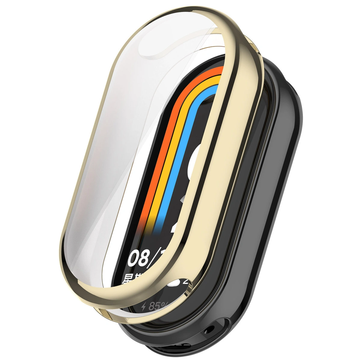 Plecki ze szkłem Bizon Case Watch Felipe dla Xiaomi Smart Band 10